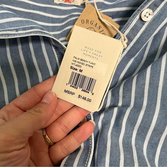 Faherty striped dress. NWT - Picture 5 of 6